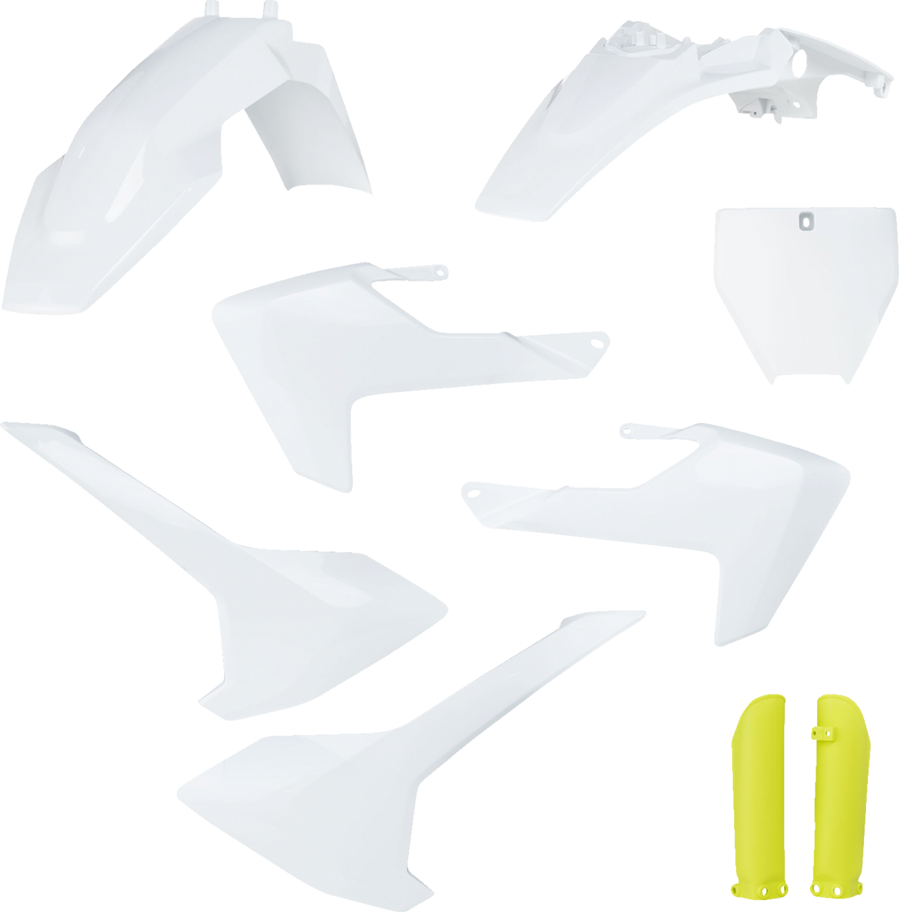 Full Body Kit - '23-'24 OEM White/Yellow - Husqvarna - TC '17-'24 (1)