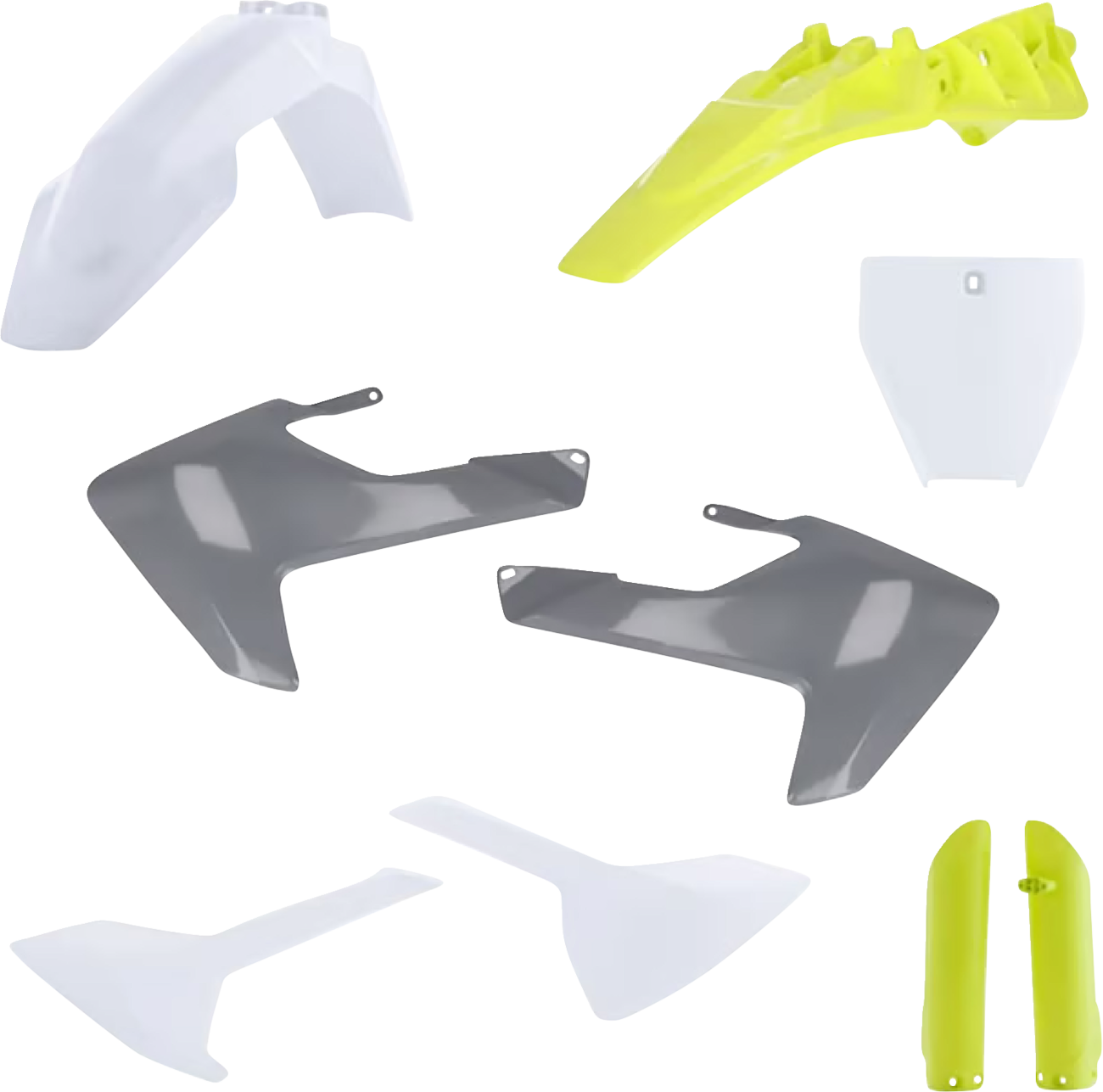 Full Body Kit - '23-'24 OEM White/Gray/Yellow - Husqvarna - TC '18-'24 (1)