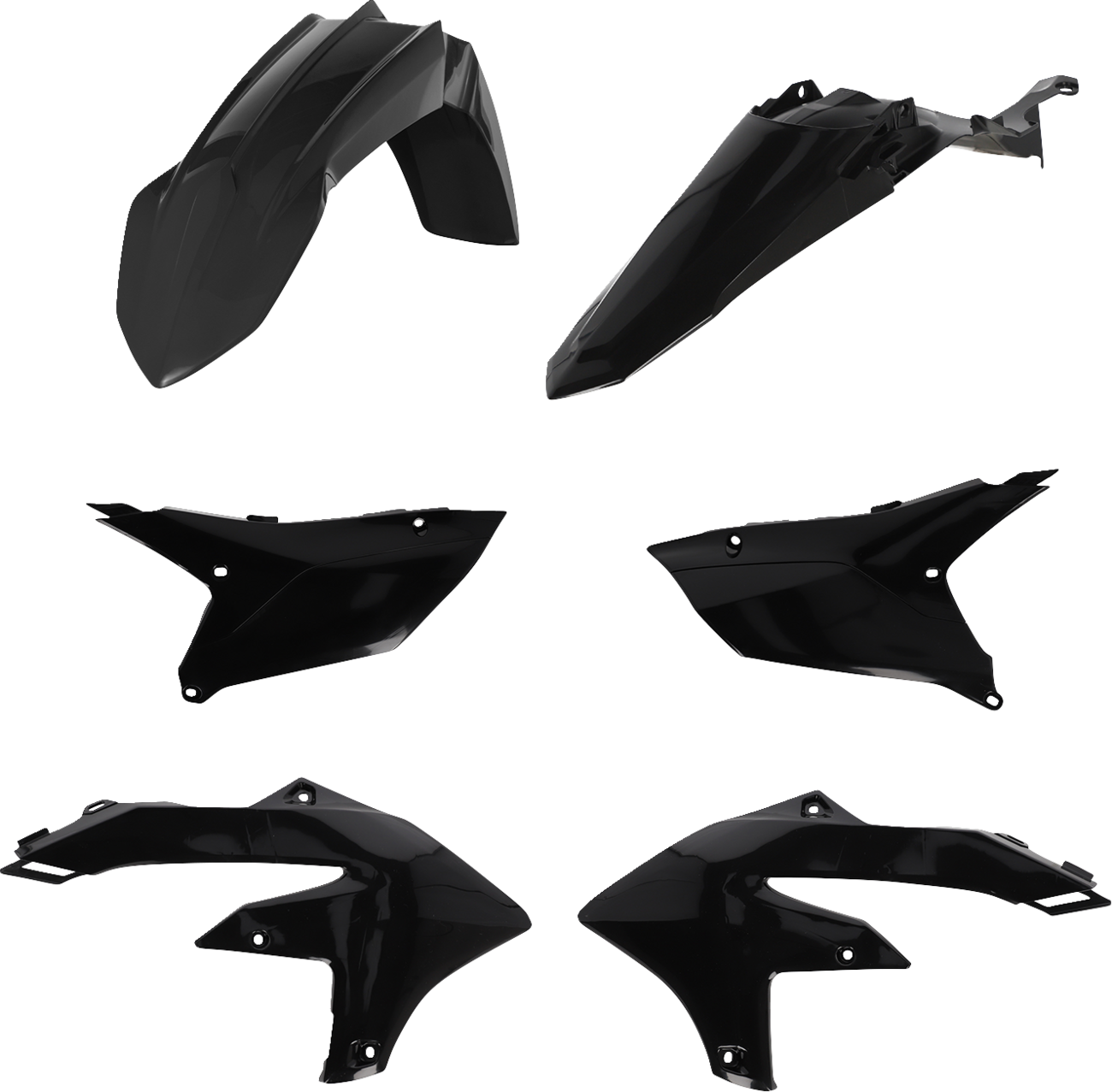 Standard Body Kit - Black - Yamaha - WR '24-'25 (1)