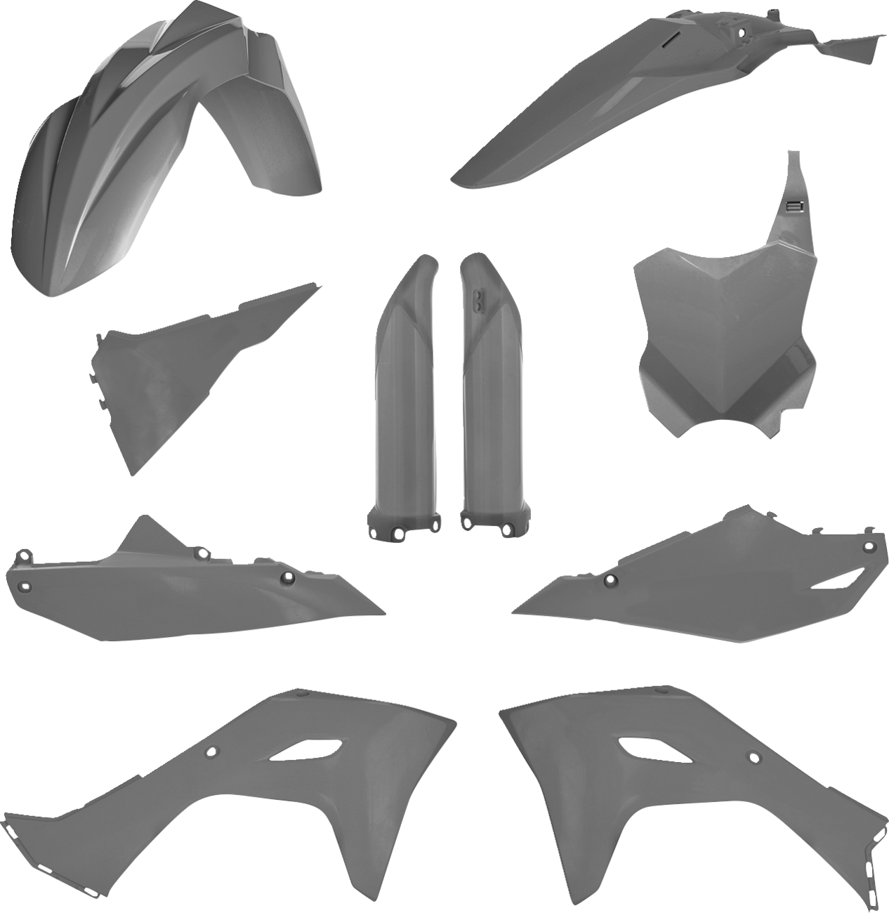 Full Body Kit - Gray - Kawasaki - KX '24-'25 (1)