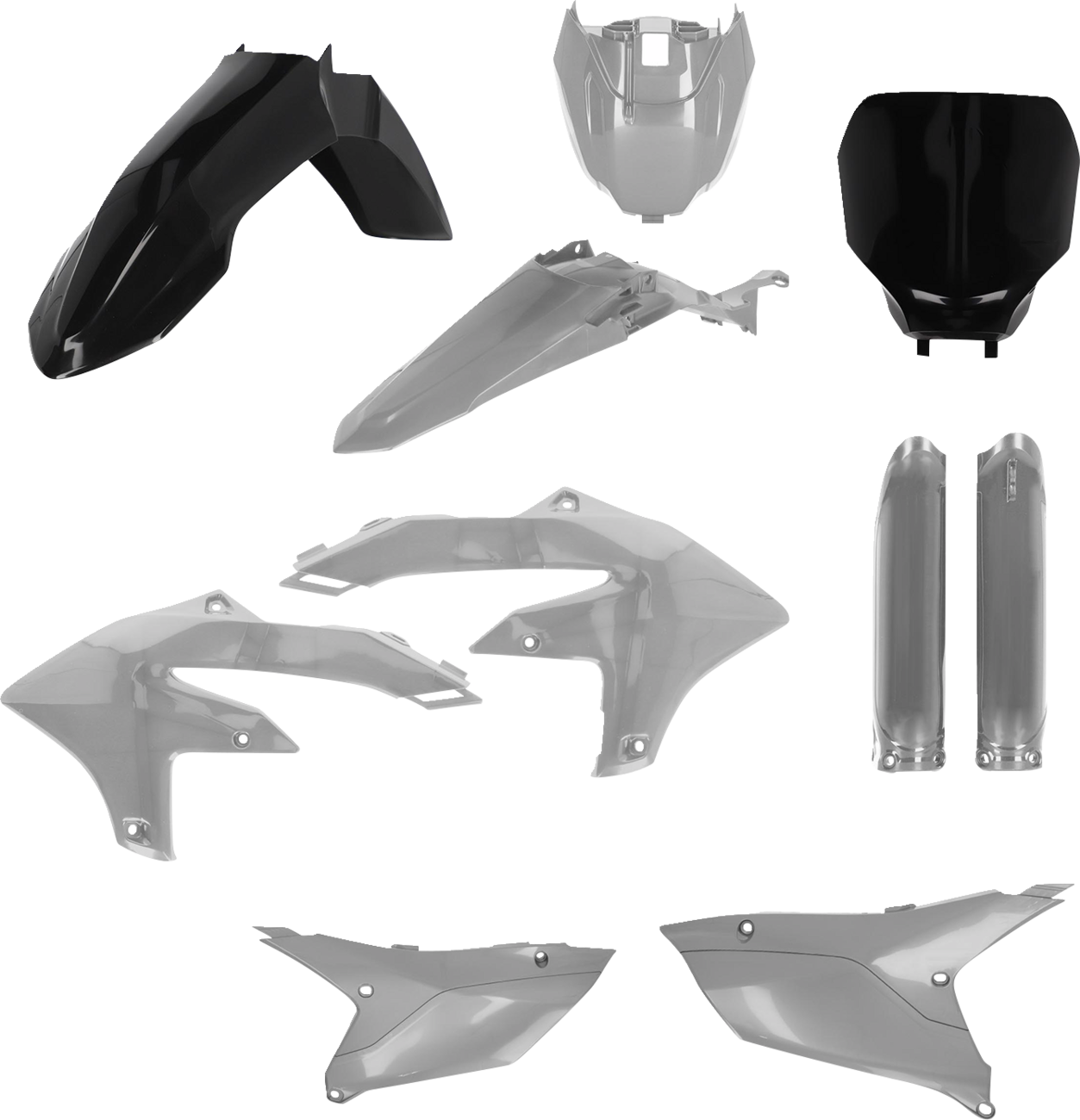 Full Body Kit - Black/Gray - Yamaha - YZ '23-'25 (1)