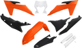 UFO Body Kit Exc/exc-f Orange/black