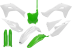 UFO Body Kit KX250/450F White/green