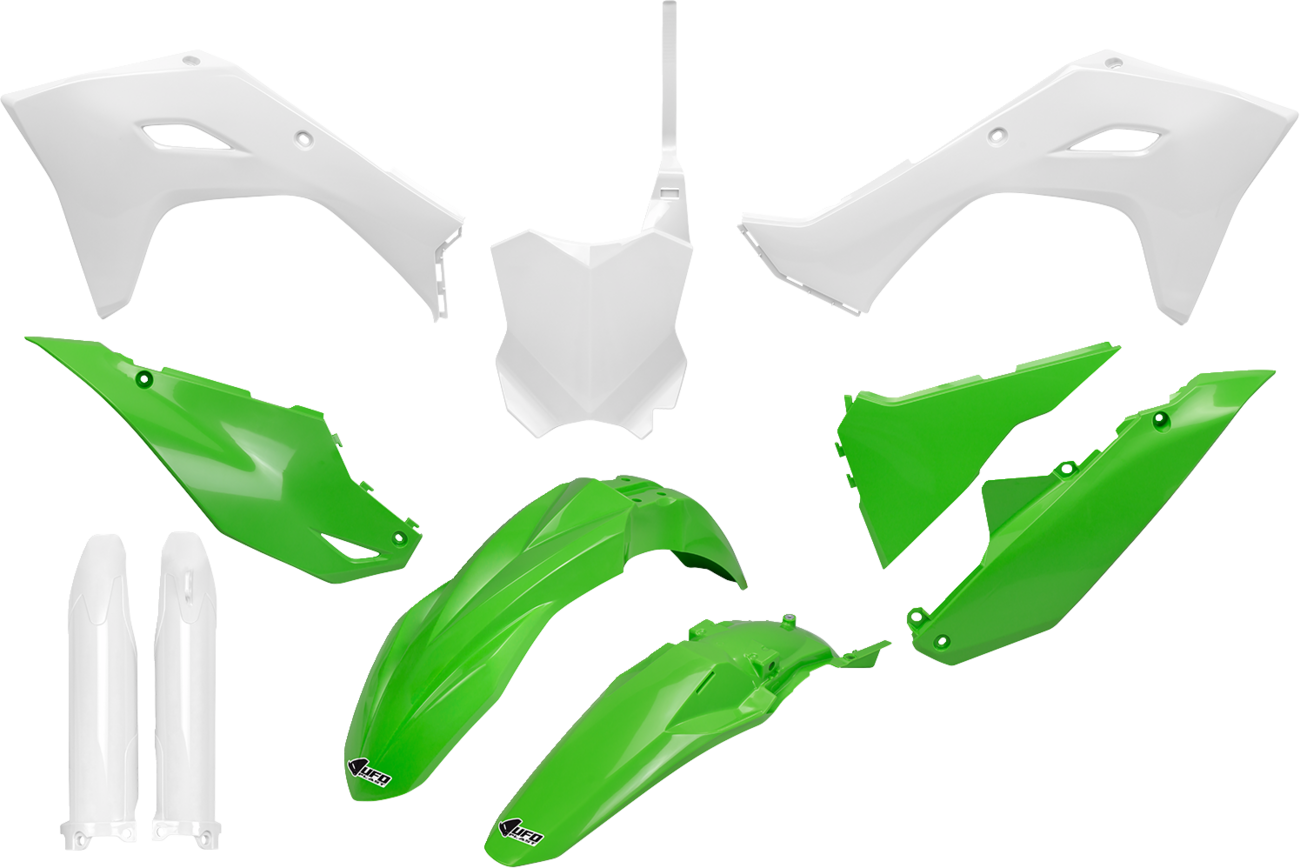 UFO Body Kit KX250/450F Green/white/green