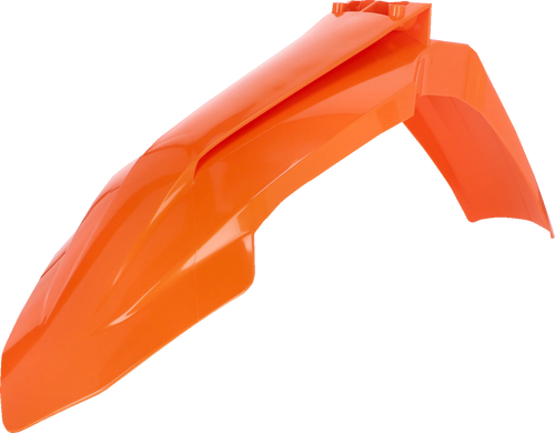 Front Fender - '16 OEM Orange - KTM - EX/SX/XC/XW '23-'25 (1)