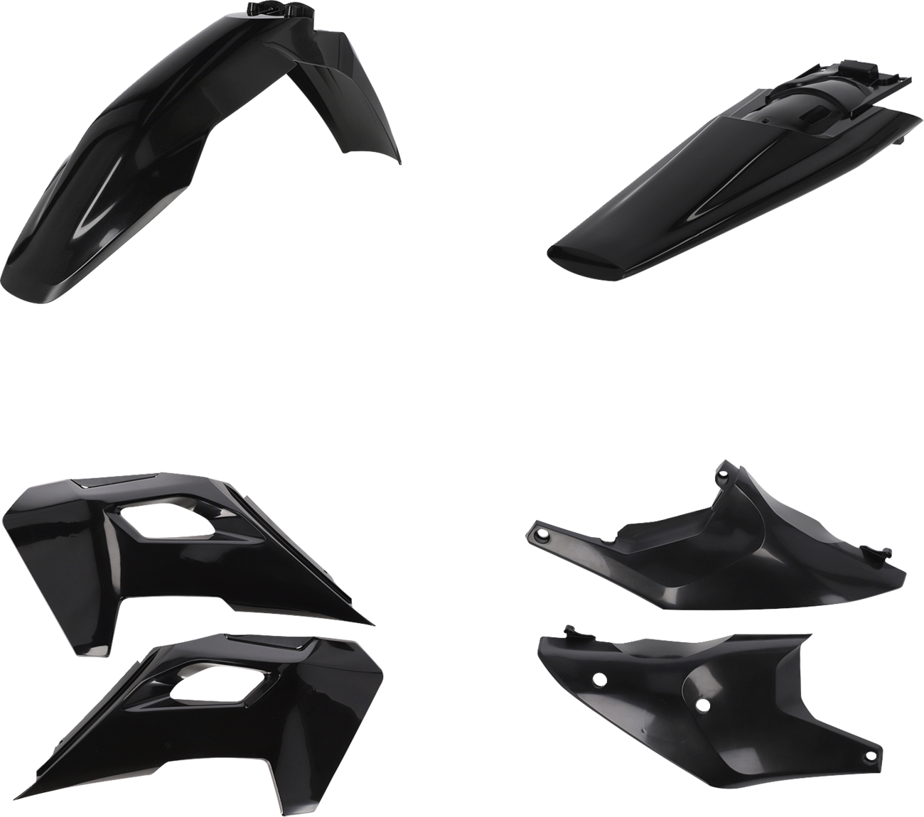 Standard Body Kit - Black - Husqvarna - FE/TE '24-'25 (1)