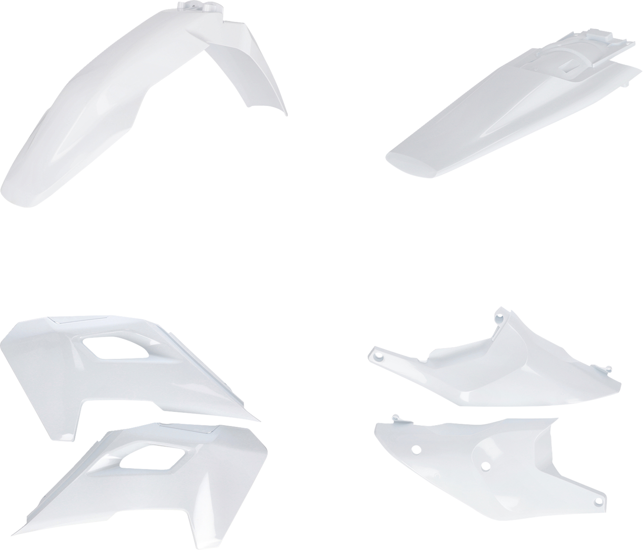 Full Body Kit - '20 OEM White - Husqvarna - FE/TE '24-'25 (1)