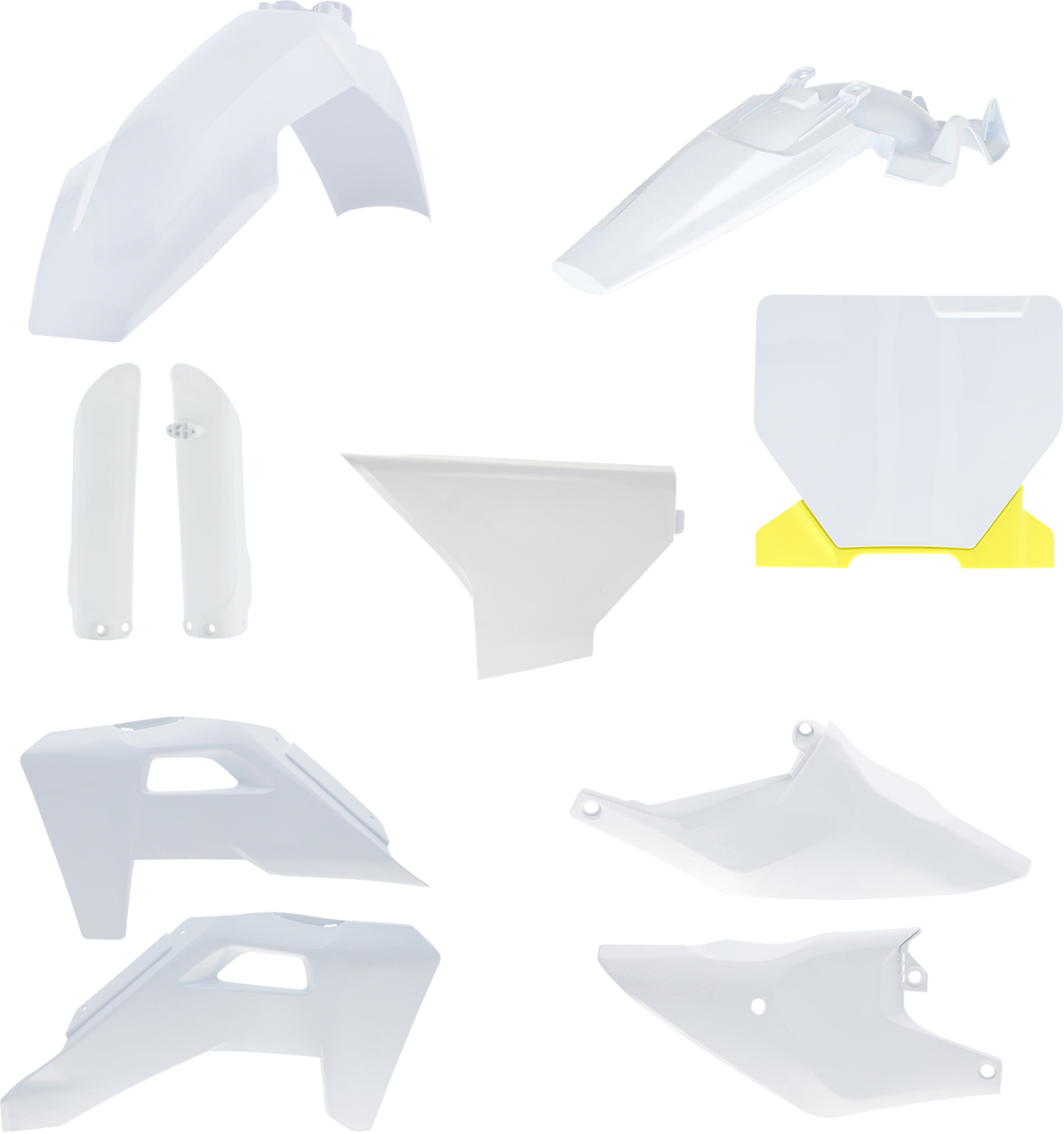 Full Body Kit -'25 OEM White/Yellow - Husqvarna - TC '25 (1)