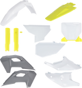 Full Body Kit - '24 OEM White/Gray/Yellow - Husqvarna - FC/FX/TC/TX '23-'24 (1)