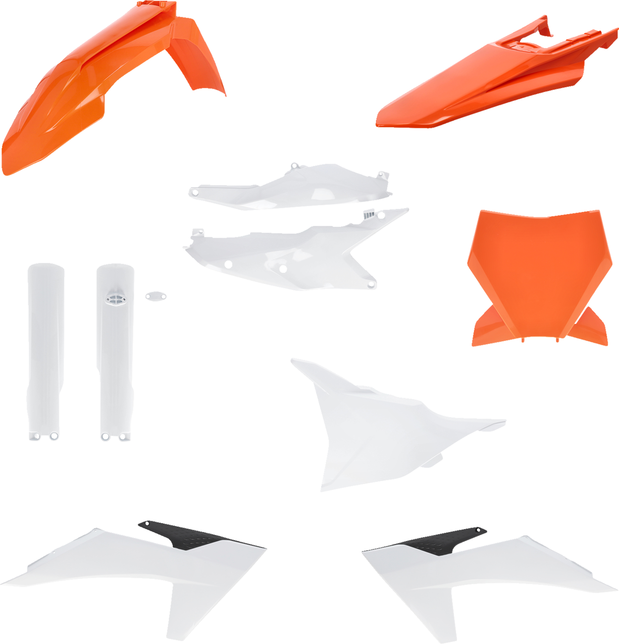 Full Body Kit - '24 OEM Orange/White/Black - KTM - SX/XC '23-'24 (1)