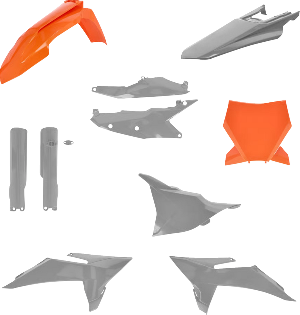 ACERBIS Full Body Kit - Orange/Gray - KTM - SX/XC '25