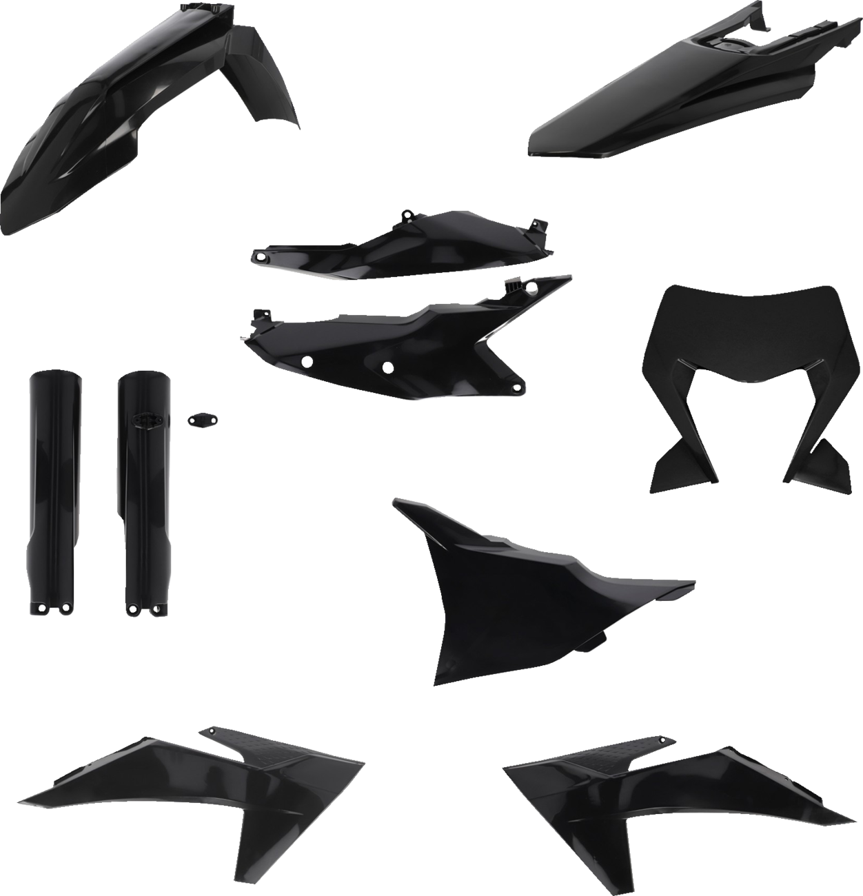 Full Body Kit - Black - KTM - EX/XC/XW '24-'25 (1)