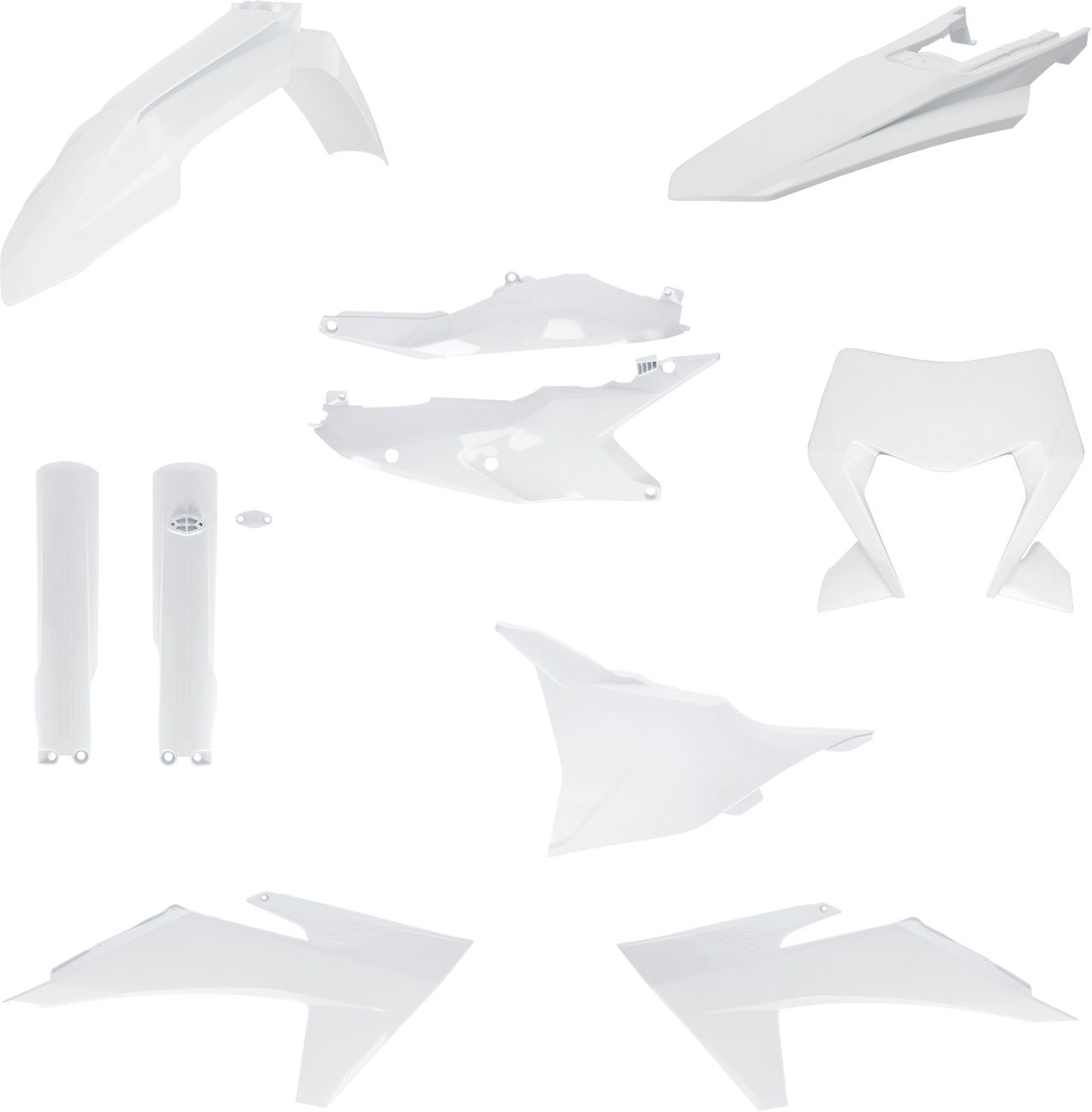 Full Body Kit - White - KTM - EX/XC/XW '24-'25 (1)