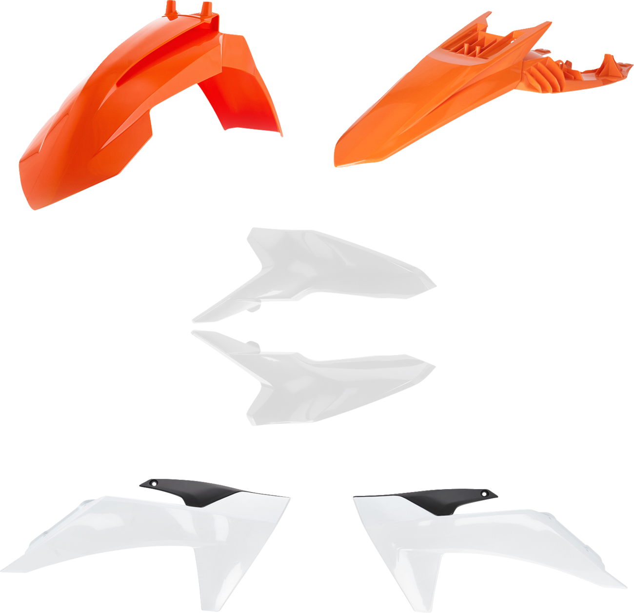Standard Body Kit - '25 OEM Orange/White/Black - KTM - SX '24-'25 (1)