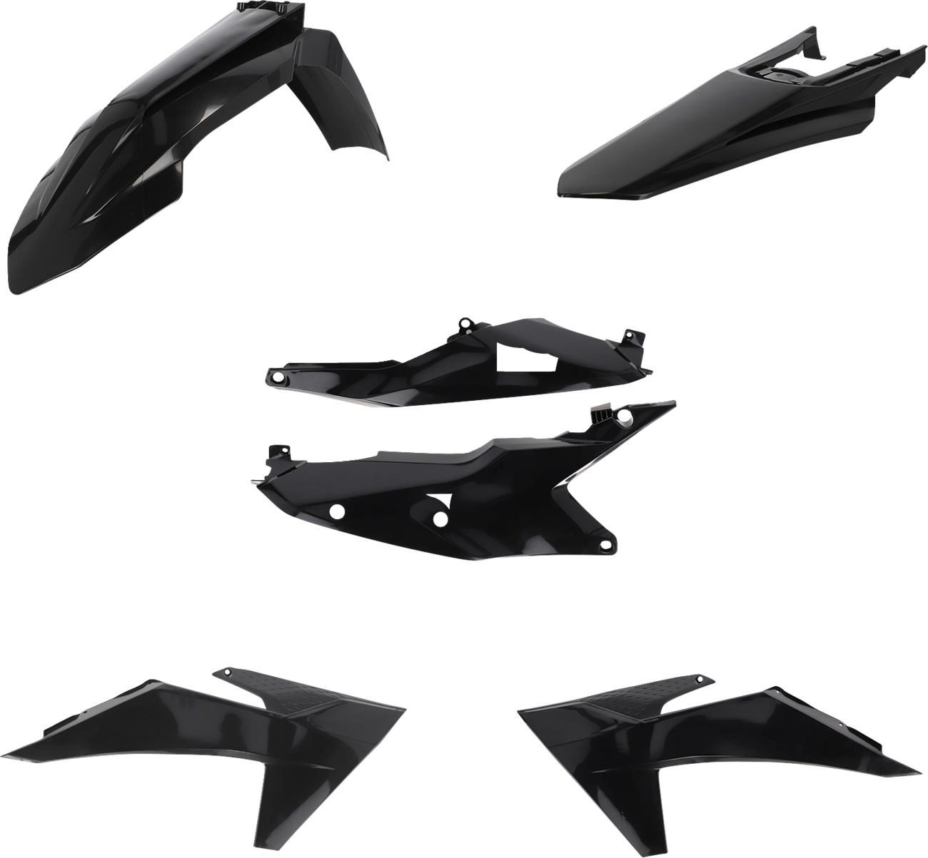 Standard Body Kit - Black - KTM - SX/XC '23-'24 (1)