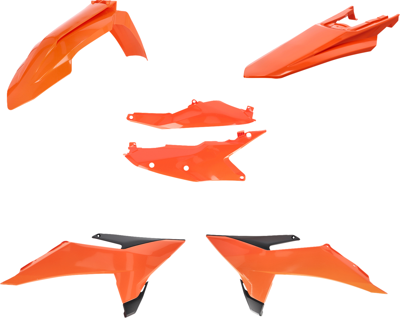Standard Body Kit - '25 OEM Orange/Black - KTM - SX/XC '25 (1)