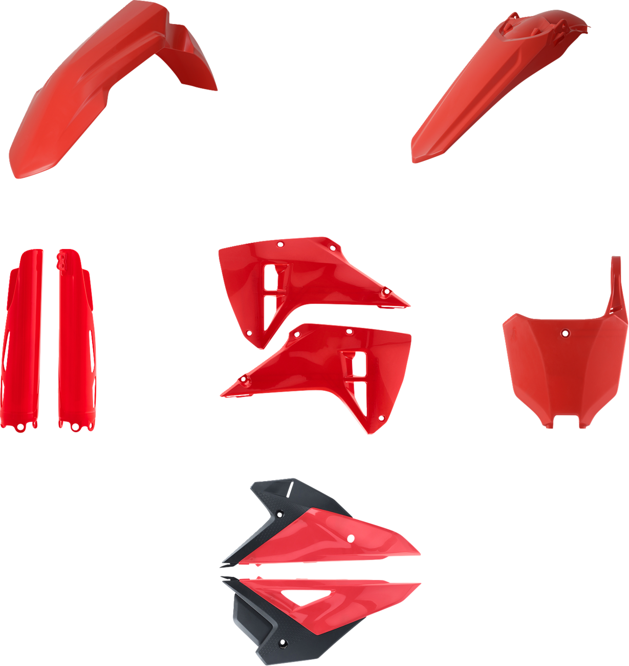 Full Body Kit - '25 OEM Red/Black - KTM - SX '24-'25 (1)