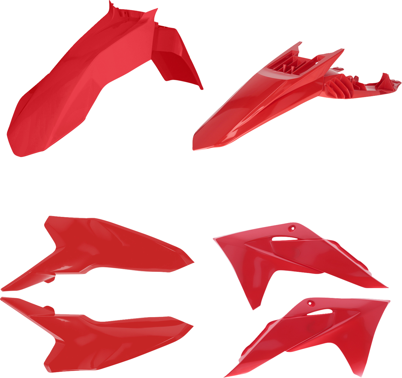 Standard Plastic Kit - '25 OEM Red - Gas Gas - MC '24-'25 (1)