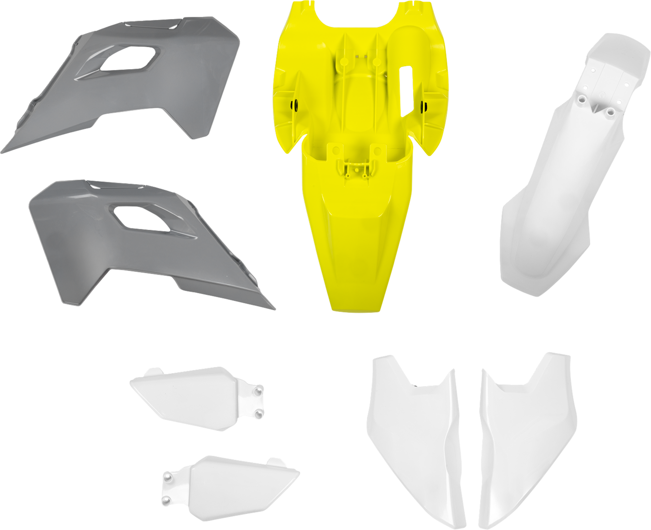 Standard Body Kit - '25 OEM Gray/Yellow/White - Husqvarna - TC '24-'25 (1)