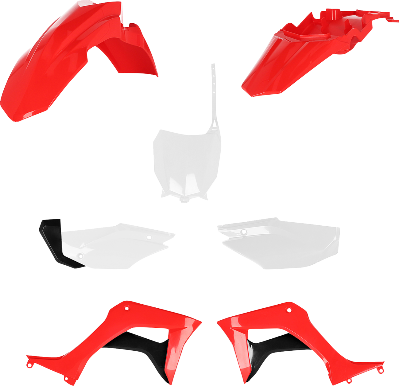 Full Body Kit - '22-'26 Red/White/Black - Honda - CRF '19-'26 (1)