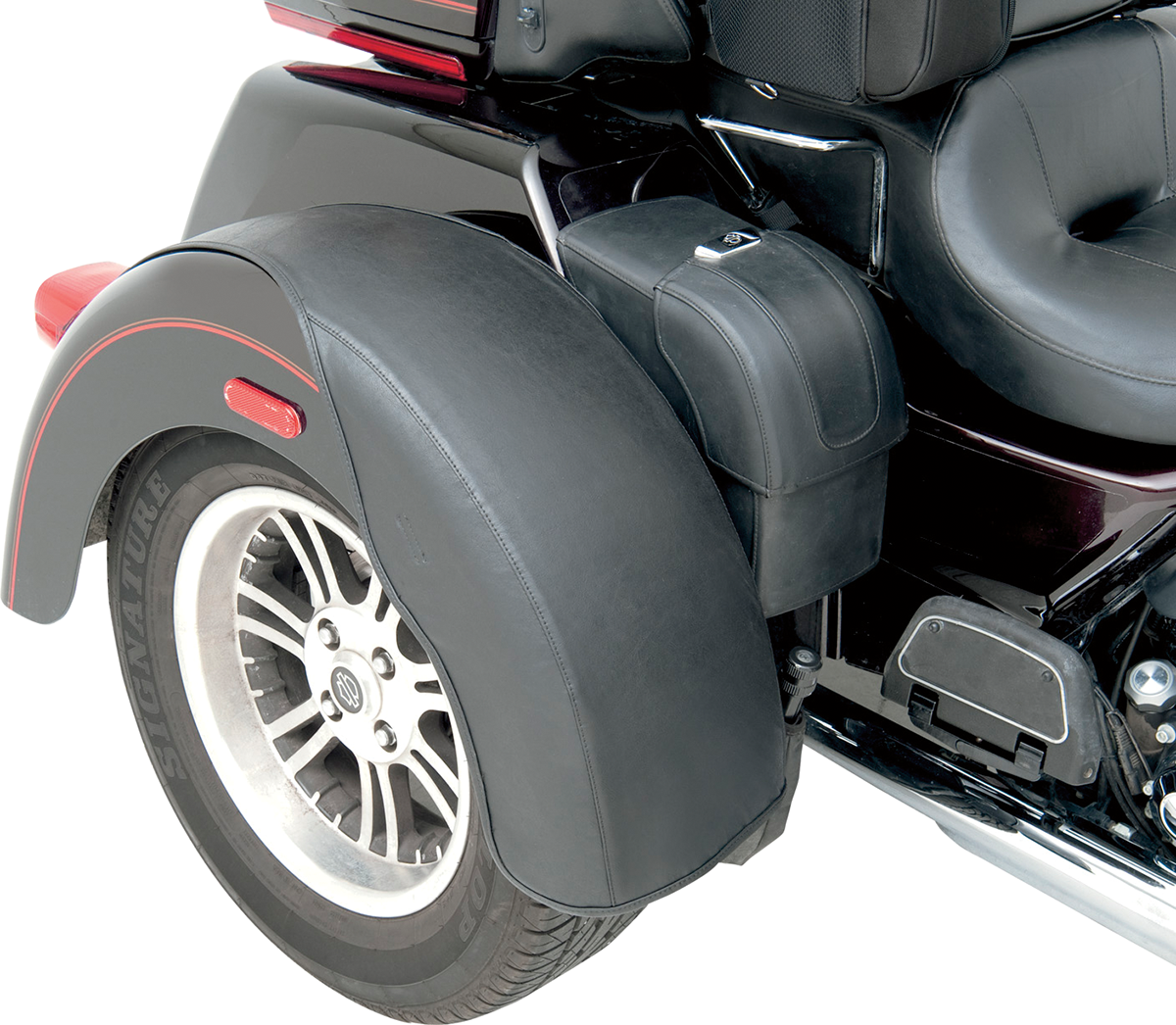 SADDLEMEN Rear Fender Bra Set