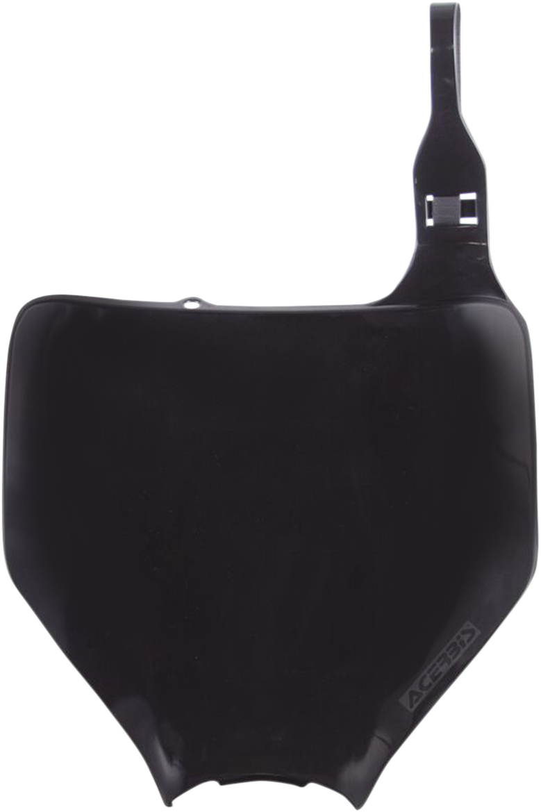 Front Number Plate -Black (1)