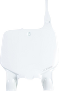 Front Number Plate - White (1)