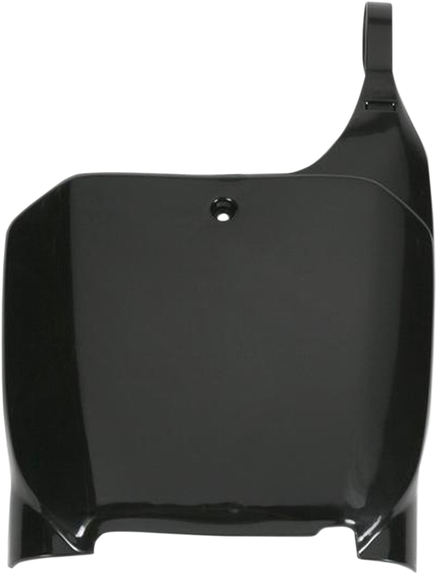 Front Number Plate - Black (1)