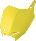 Front Number Plate - '02 RM Yellow (1)