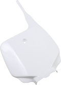 Front Number Plate - White (1)