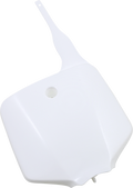 Front Number Plate - White (1)