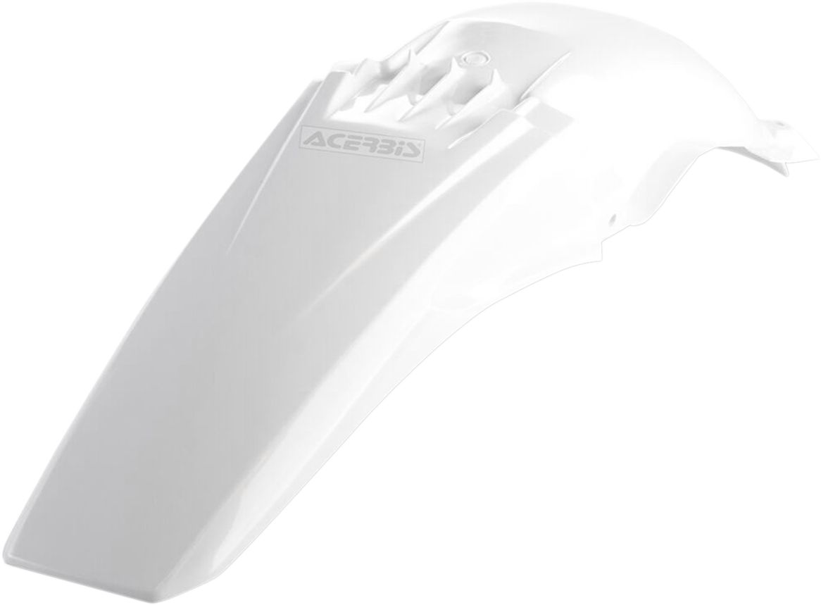 Rear Fender - White - Yamaha '01-'02 (1)