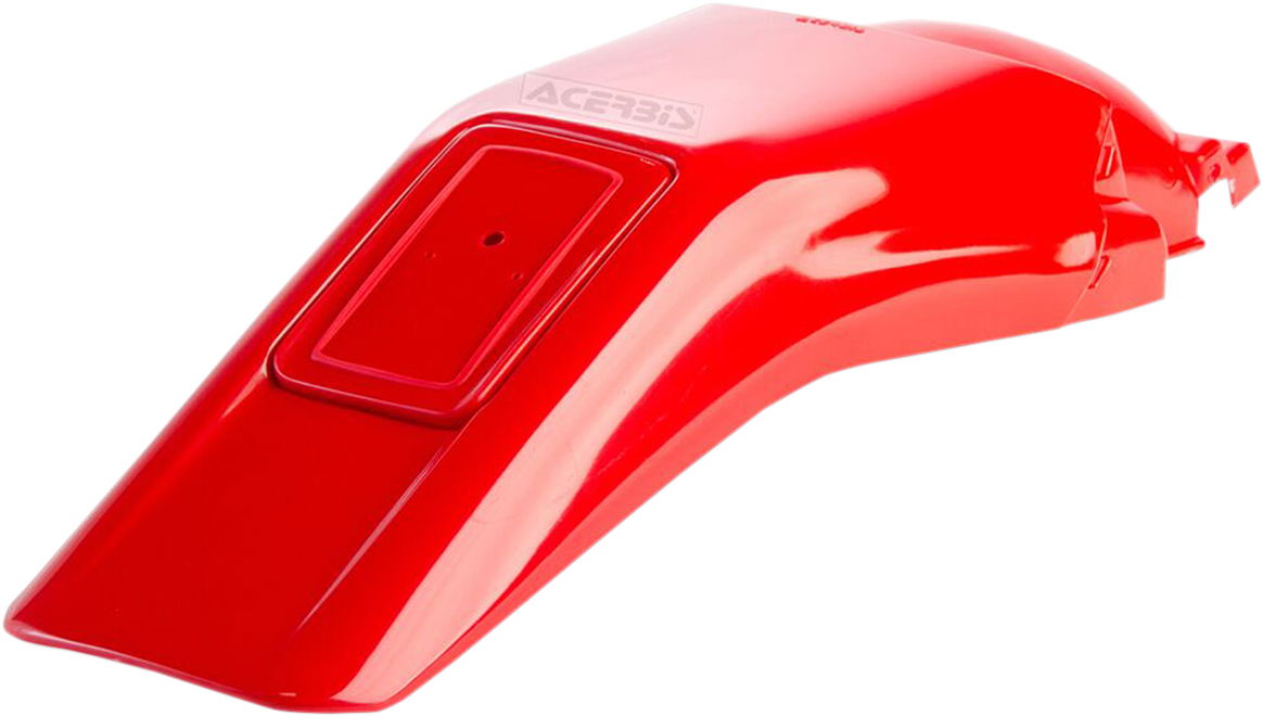 Rear Fender - CR Red - XR 250/400 '96-'04 (1)