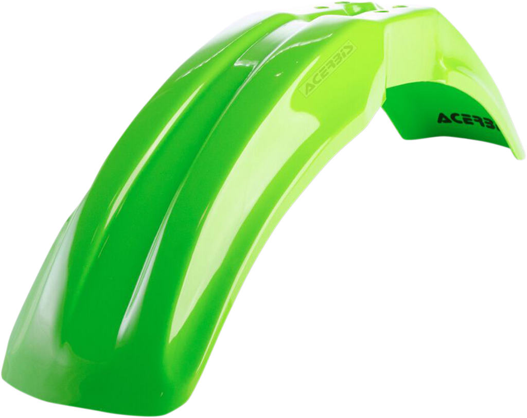 ACERBIS Front Fender - Green - Kawasaki | Suzuki - KX | RM '90-'13