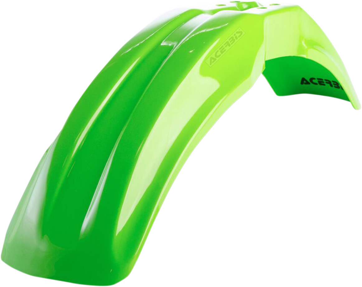 ACERBIS Front Fender - Green - Kawasaki | Suzuki - KX | RM '90-'13