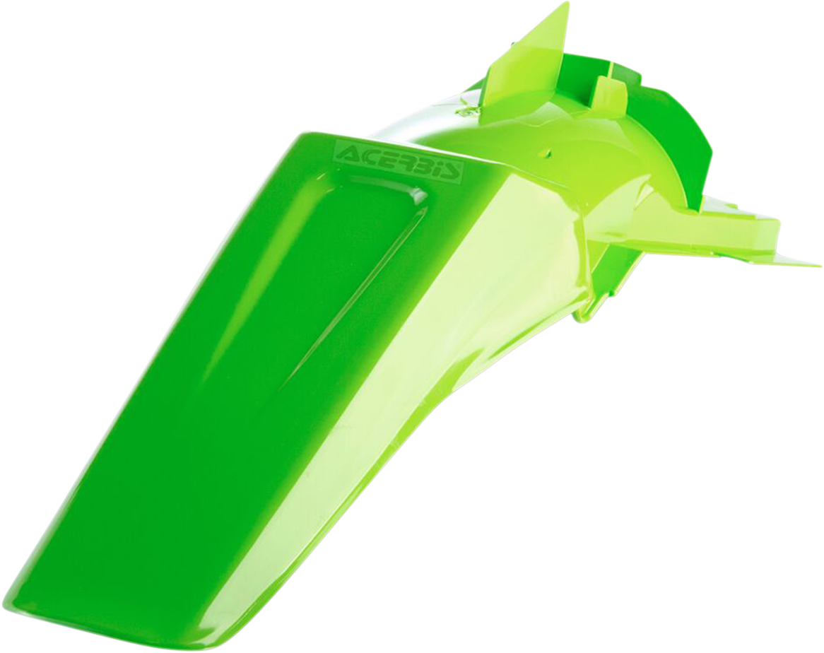 Rear Fender - Green - KX 125/250 '99-'02 (1)