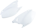 Side Panels - White - Kawasaki - KX '03-'07 (1)