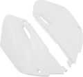 Side Panels - White - Yamaha - YZ '02-'14 (1)