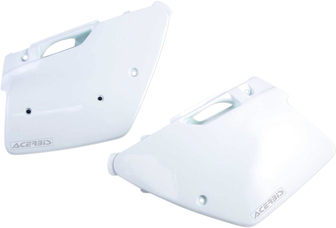 Side Panels - White - Kawasaki - KX '94-'98 (1)