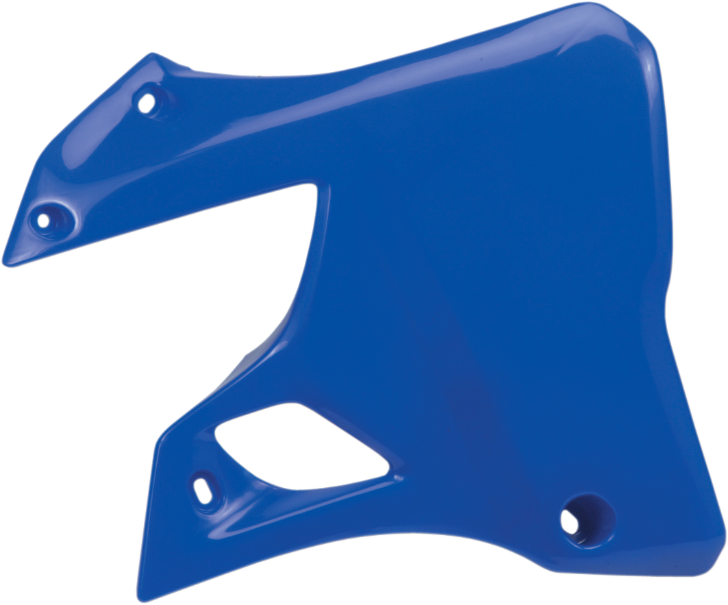 Radiator Shrouds - YZ Blue (1)