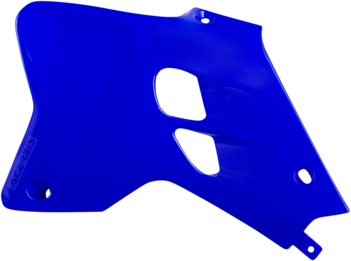 Radiator Shrouds - YZ Blue (1)