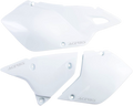 Side Panels - White - Kawasaki | Suzuki - KLX | DRZ '00-'09 (1)