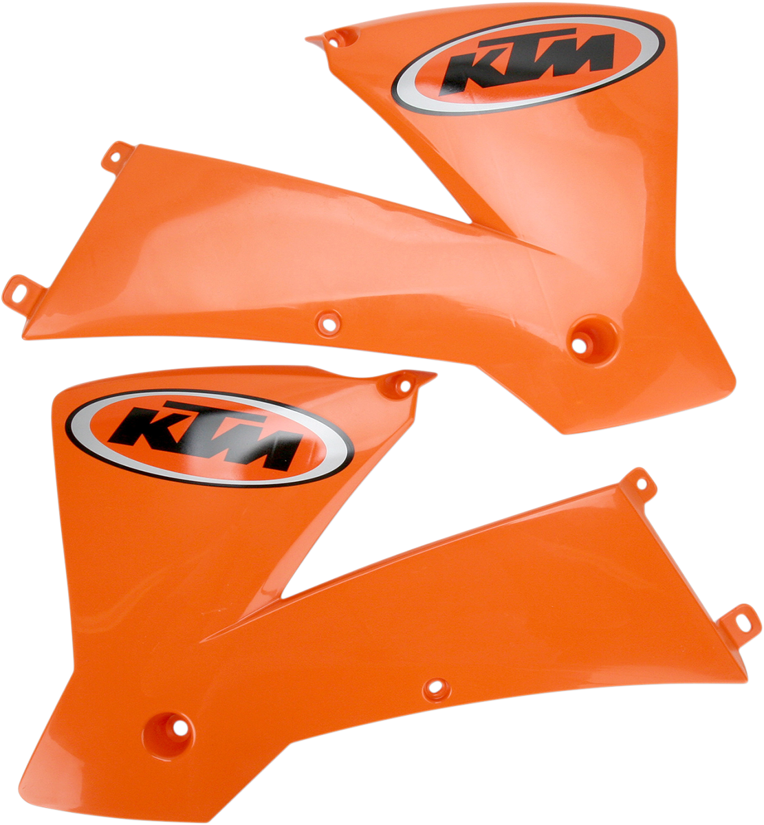 Radiator Shrouds - Orange (1)