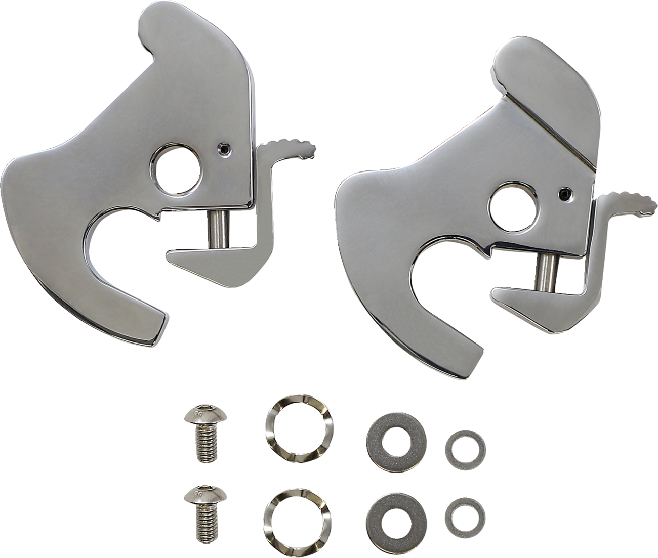 Drag Specialties Latch Detachable Kit Chrm