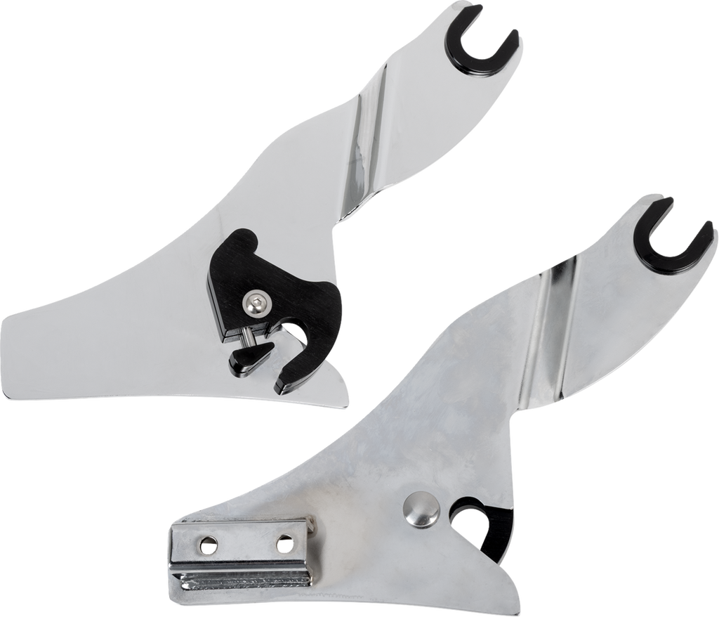 Drag Specialties Sideplate Qk Rel 09-UP Ch