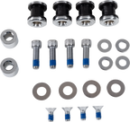 Drag Specialties Docking 4PT Blk Fl 14-22