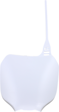 Front Number Plate - White (1)