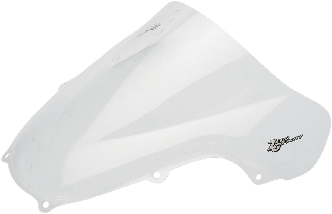 ZERO GRAVITY Double Bubble Windscreen - Clear - GSXR6/7