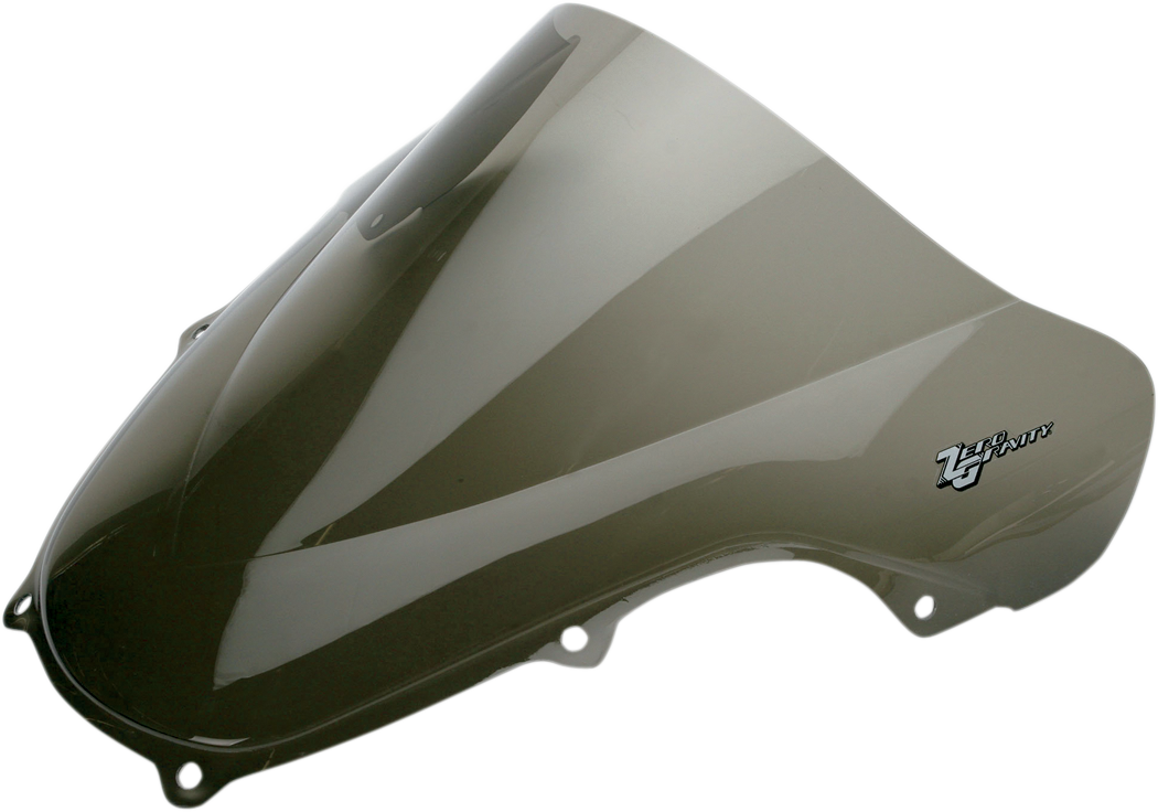 ZERO GRAVITY Double Bubble Windscreen - Smoke - GSXR6/7/1