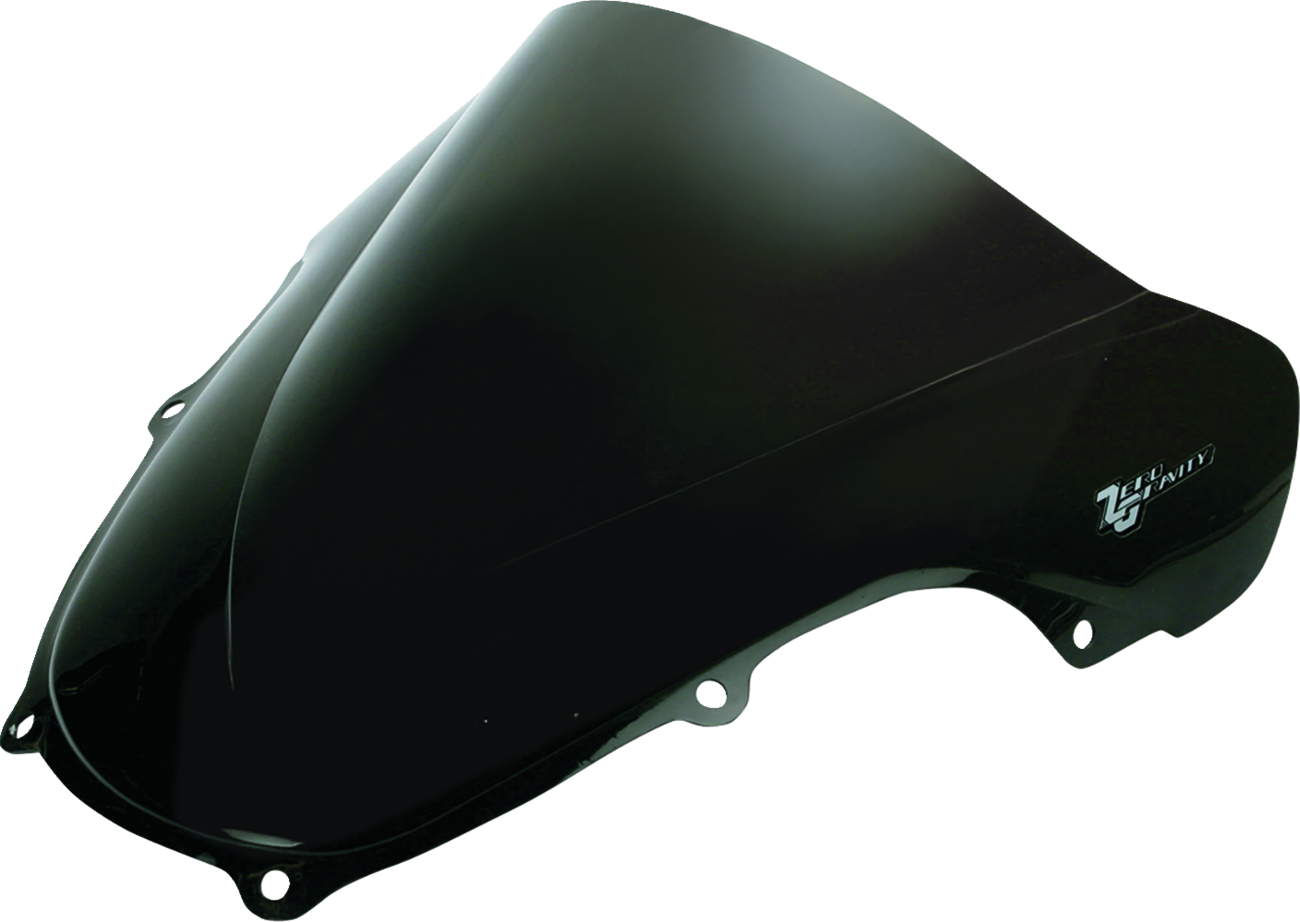 ZERO GRAVITY Double Bubble Windscreen - Dark Smoke - GSXR6/7/1